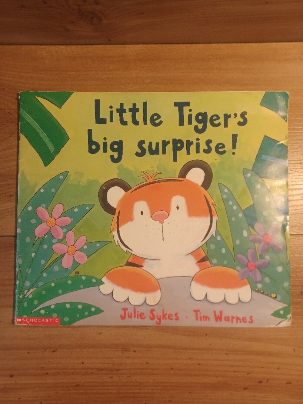 Little Tiger Big Surprise By Julie Sykes And Tim Warnes Book